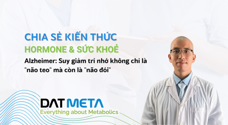 Alzheimer: Suy giảm trí nhớ không chỉ là "não teo" mà còn là "não đói"