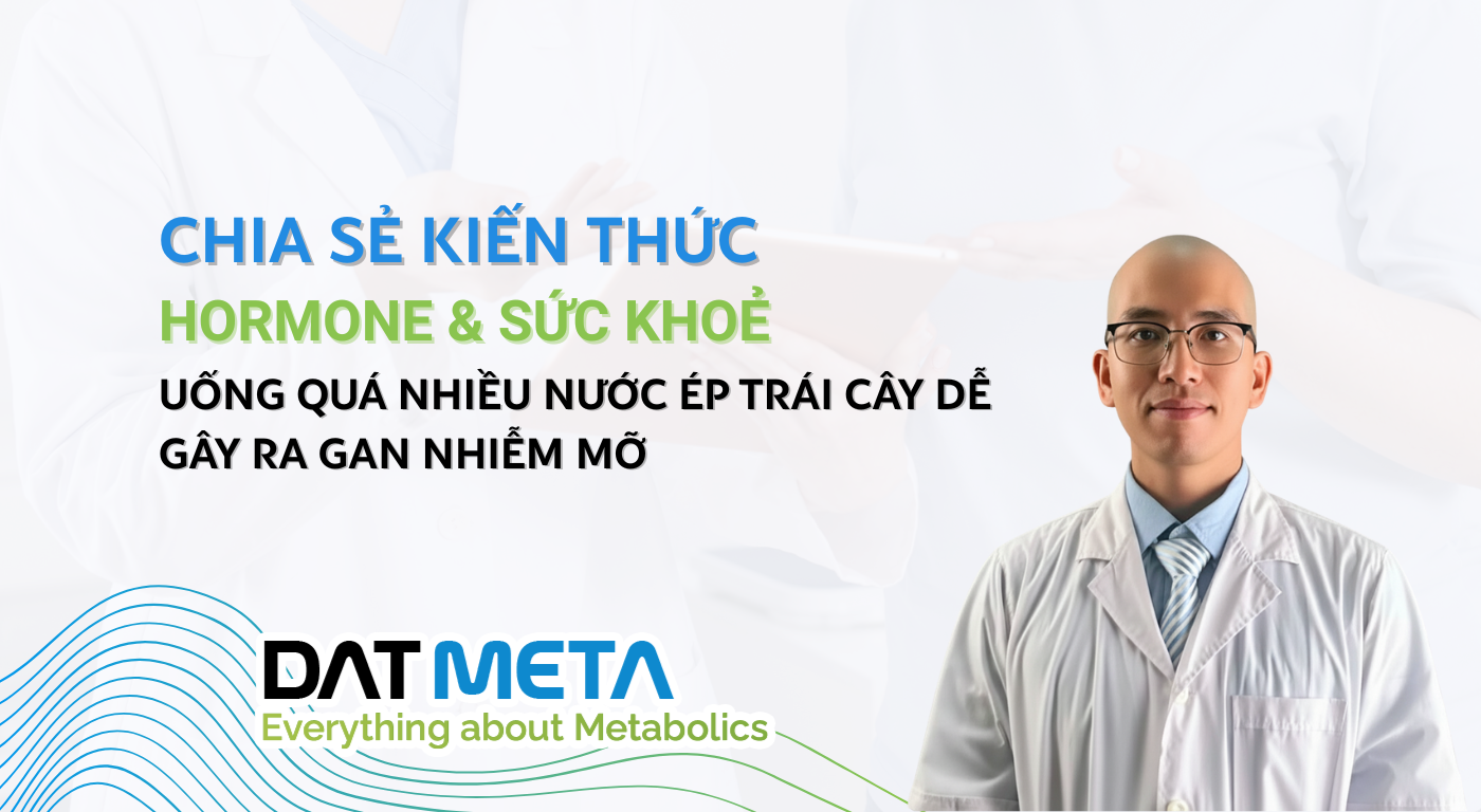 UỐNG QUÁ NHIỀU NƯỚC ÉP TRÁI CÂY DỄ GÂY RA GAN NHIỄM MỠ